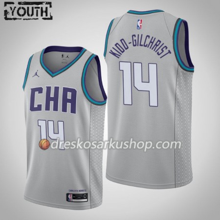 Dječji NBA Dres Charlotte Hornets Michael Kidd-Gilchrist 14 Jordan Brand 2019-20 City Edition Swingman